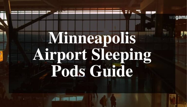 Minneapolis Airport Sleeping Pods Guide