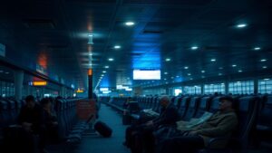 sleep pods at airports