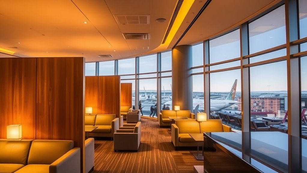 airline s premium passenger lounge