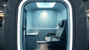 airport sleep pods availability